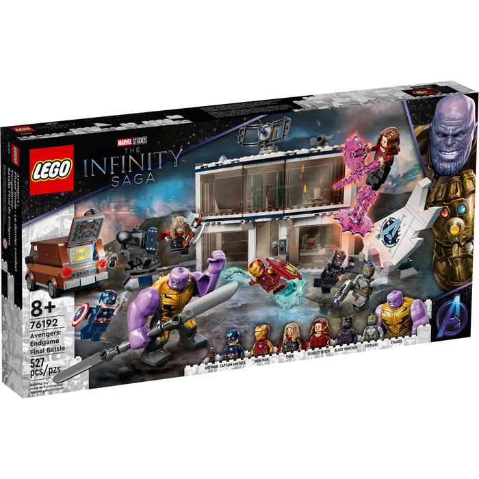 LEGO Marvel Avengers: Endgame Final Battle - 527 Piece Building Kit [LEGO, #76192]