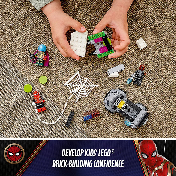 LEGO Marvel Spider-Man: Spider-Man vs. Mysterio's Drone Attack - 73 Piece Building Kit [LEGO, #76184]