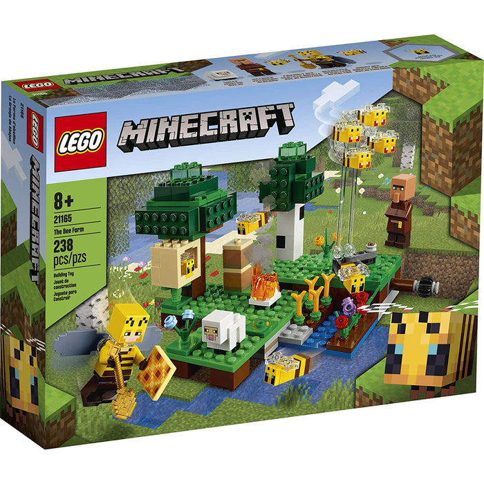 LEGO Minecraft: The Bee Farm - 238 Piece Building Kit [LEGO, #21165]