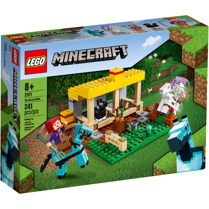 LEGO Minecraft: The Horse Stable - 241 Piece Building Kit [LEGO, #21171]