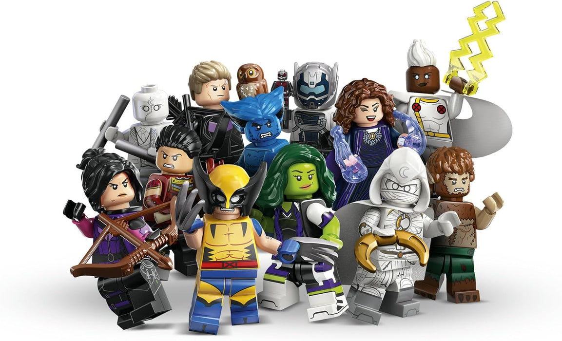 LEGO Minifigures: Marvel Series 2 x 6 Pack - 60 Piece Building Kit - Mystery Blind Box [LEGO #71039]