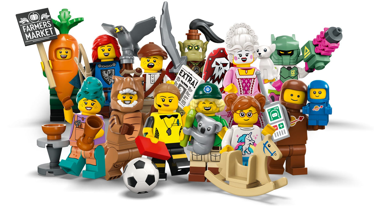 LEGO Minifigures: Series 24 6 Pack - 51 Piece Building Kit [LEGO, #66733]