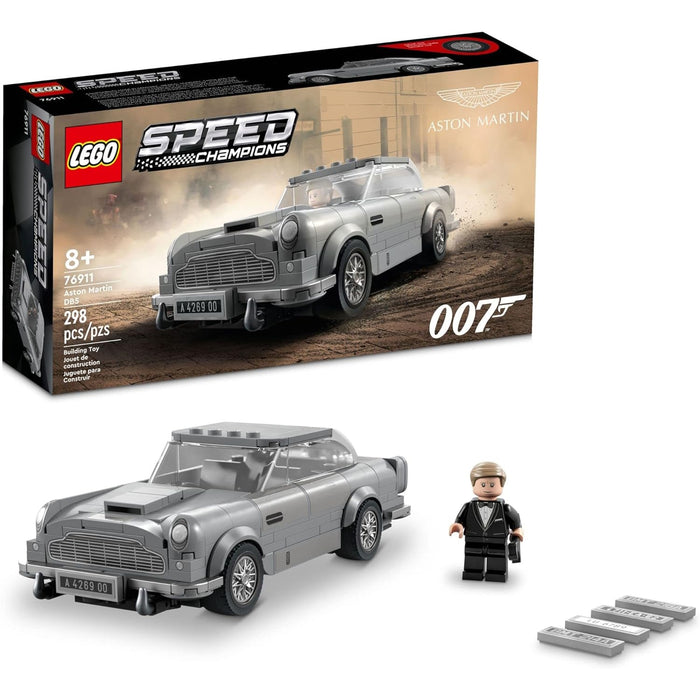 LEGO Speed Champions: 007 Ashton Martin DB5 - 298 Piece Building Kit [LEGO, #76911]