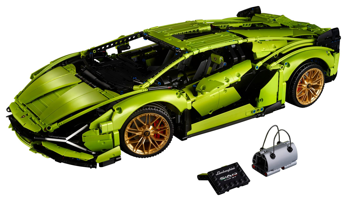 LEGO Technic: Lamborghini SiÃ¡n FKP 37 - 3696 Piece Building Kit [LEGO, #42115]