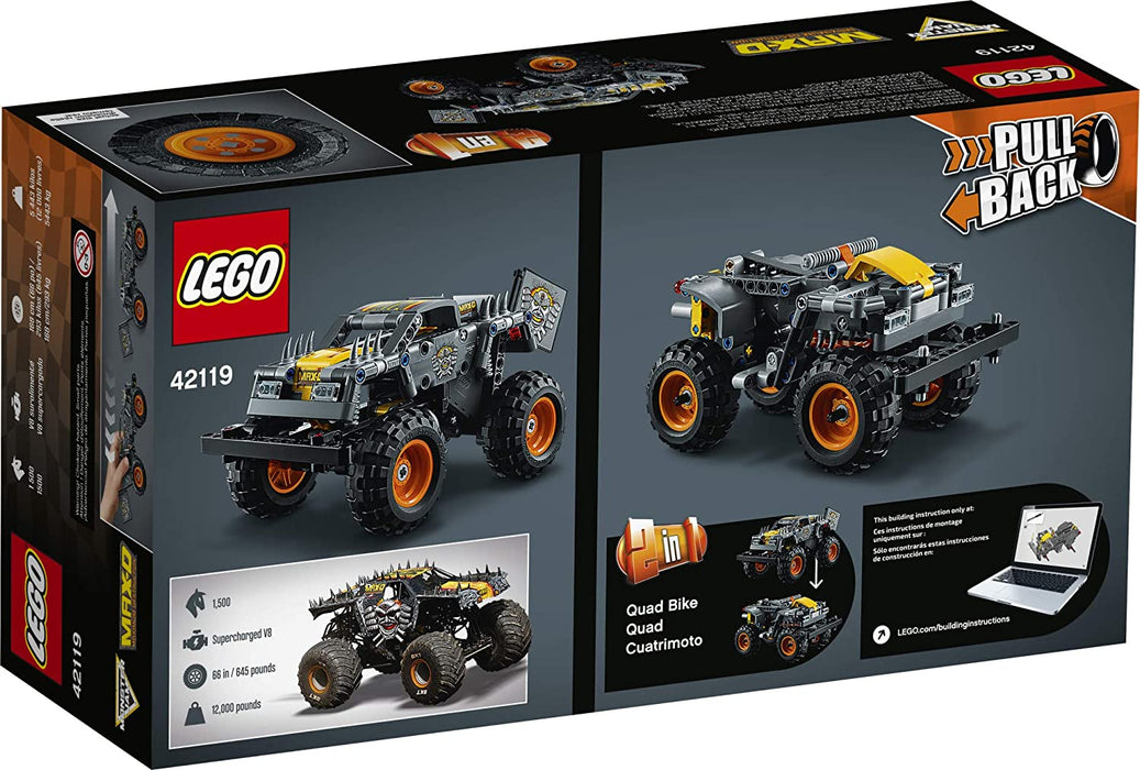 LEGO Technic: Monster Jam Max-D - 230 Piece Building Kit [LEGO, #42119]
