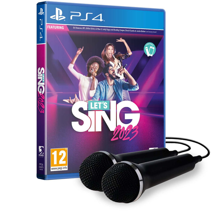 Let's Sing 2023 - Double Microphone Bundle [PlayStation 4]
