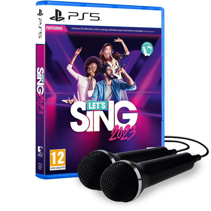 Let's Sing 2023 - Double Microphone Bundle [PlayStation 5]