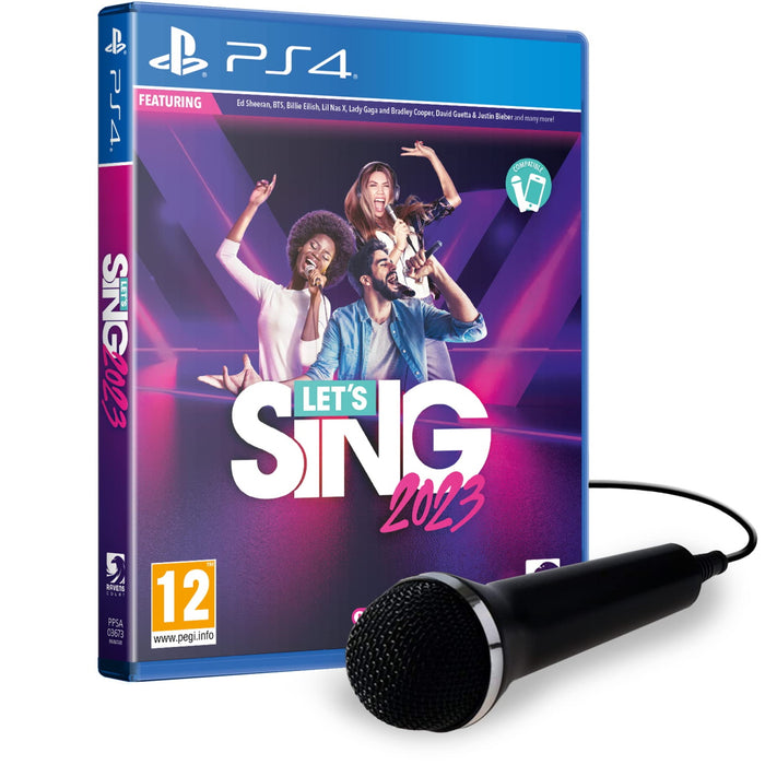 Let's Sing 2023 - Single Microphone Bundle [PlayStation 4] — MyShopville