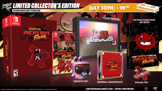 Super Meat Boy Forever - Collector's Edition - Limited Run #116 [Nintendo Switch]