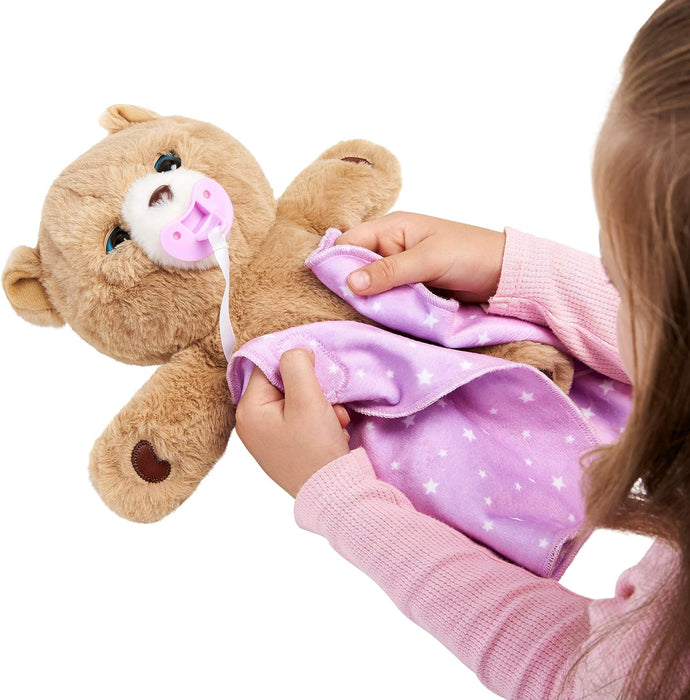 Little Live Pets Cozy Dozy: Cubbles the Bear - 4" Interactive Teddy Bear  [Toys, Ages 4+]