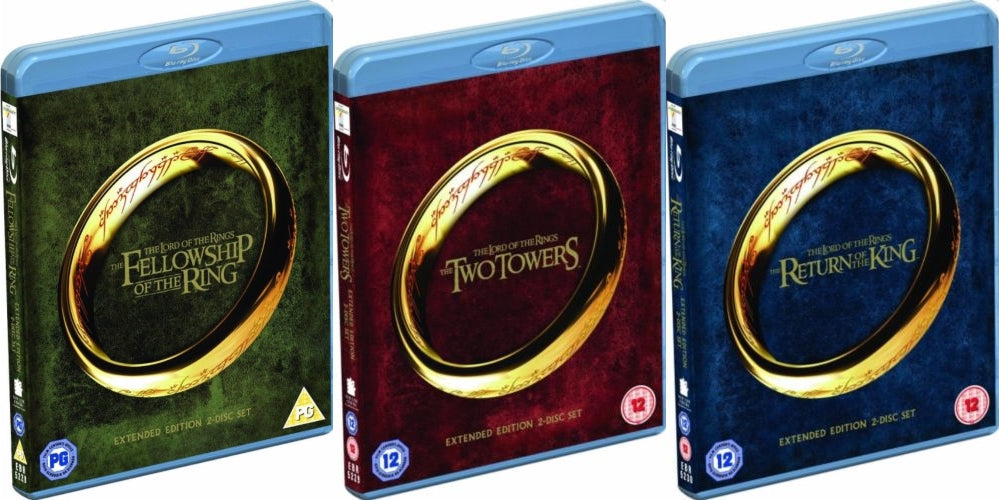 Middle Earth 6-Film Collection - Extended Edition [Blu-Ray Box Set]