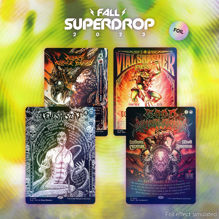 Magic The Gathering TCG - Secret Lair Fall Superdrop 2023 - Keep Partying, Shred Harder Than You Previously Thought Possible Foil Edition