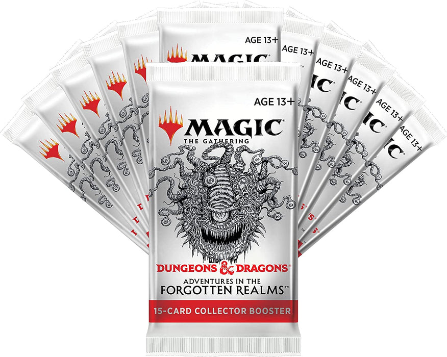 Magic: The Gathering TCG - Adventures in The Forgotten Realms Collector Booster Box - 12 Packs [Card Game, 2 Players]