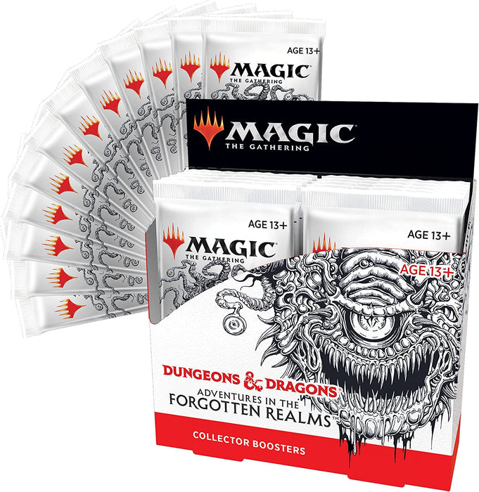 Magic: The Gathering TCG - Adventures in The Forgotten Realms Collector Booster Box - 12 Packs [Card Game, 2 Players]
