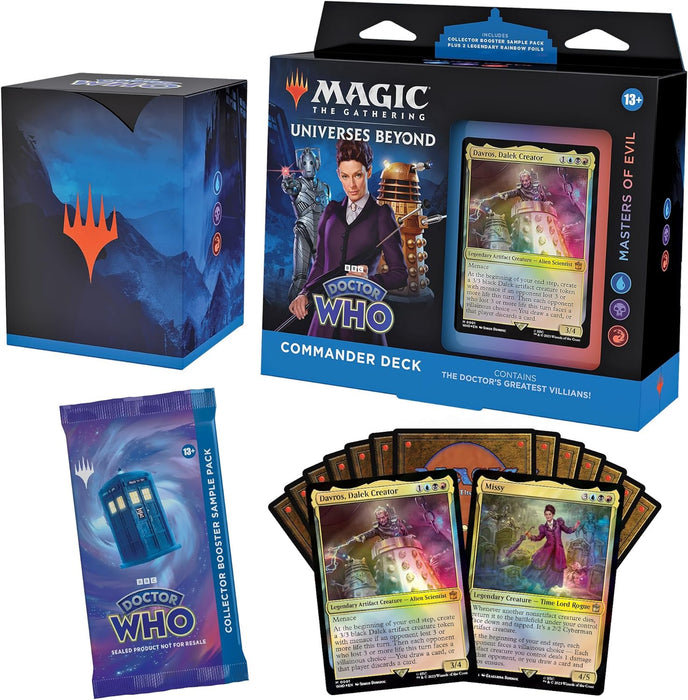 Magic: The Gathering TCG - Doctor Who Commander Deck Bundle - 4 Decks
