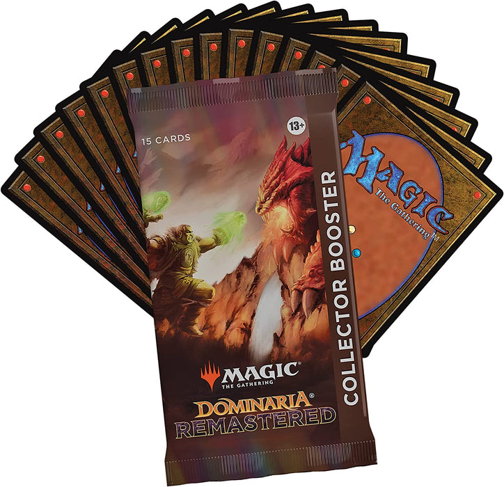 Magic: The Gathering TCG - Dominaria Remastered Collector Booster Box - 12 Packs [Card Game, 2 Players]