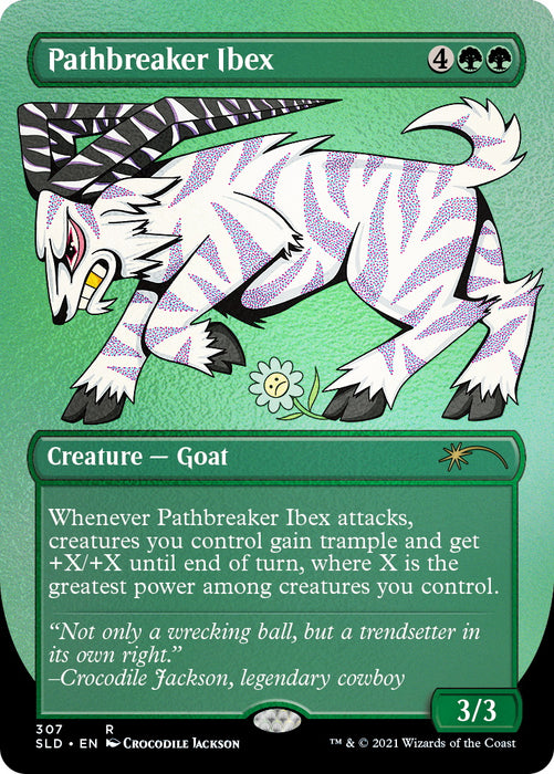 Magic: The Gathering TCG - Secret Lair Drop Series - Crocodile Jackson's Monstrous Menagerie - Foil Etched Edition [Card Game, 2 Players]
