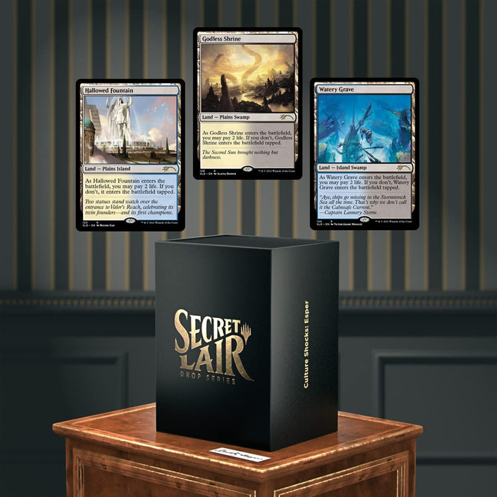 Magic: The Gathering TCG - Secret Lair Drop Series - Culture Shocks: Esper [Card Game, 2 Players]