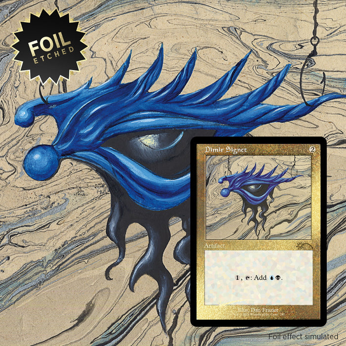 Magic: The Gathering TCG - Secret Lair Drop Series - Dan Frazier is Back: The Allied Signets - Foil Etched Edition [Card Game, 2 Players]