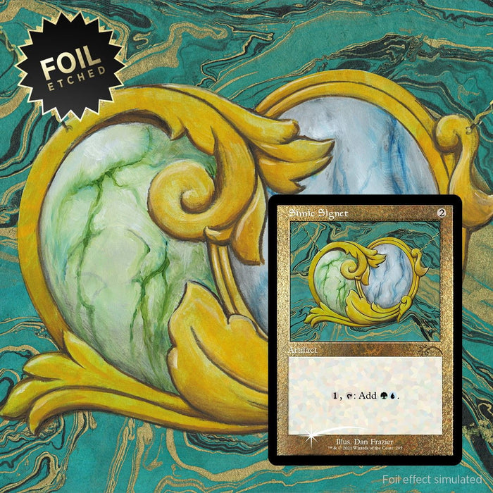 Magic: The Gathering TCG - Secret Lair Drop Series - Dan Frazier is Back: The Enemy Signets - Foil Edition [Card Game, 2 Players]