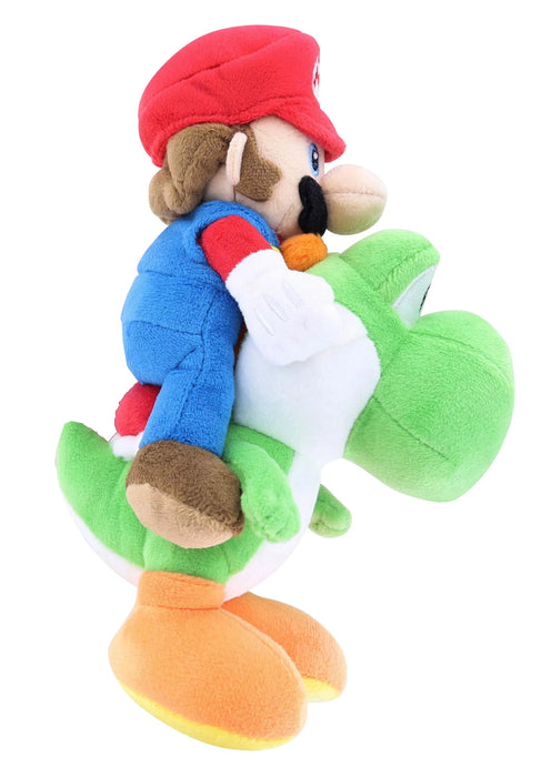 Mario Riding Yoshi Plush - 8" [Toys, Ages 4+]