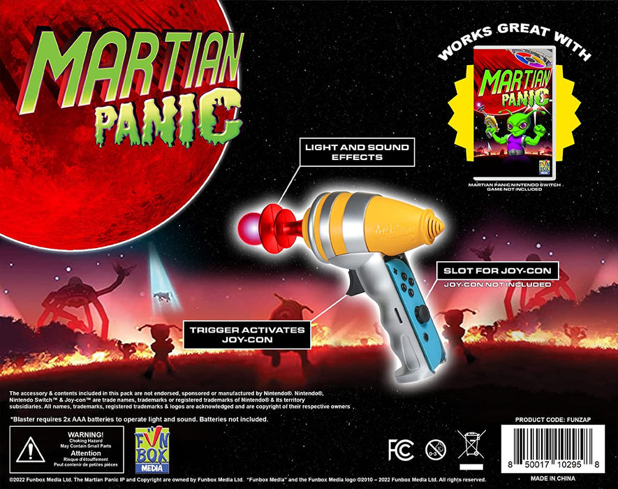 Martian Panic Alien Blaster [Nintendo Switch Accessory]
