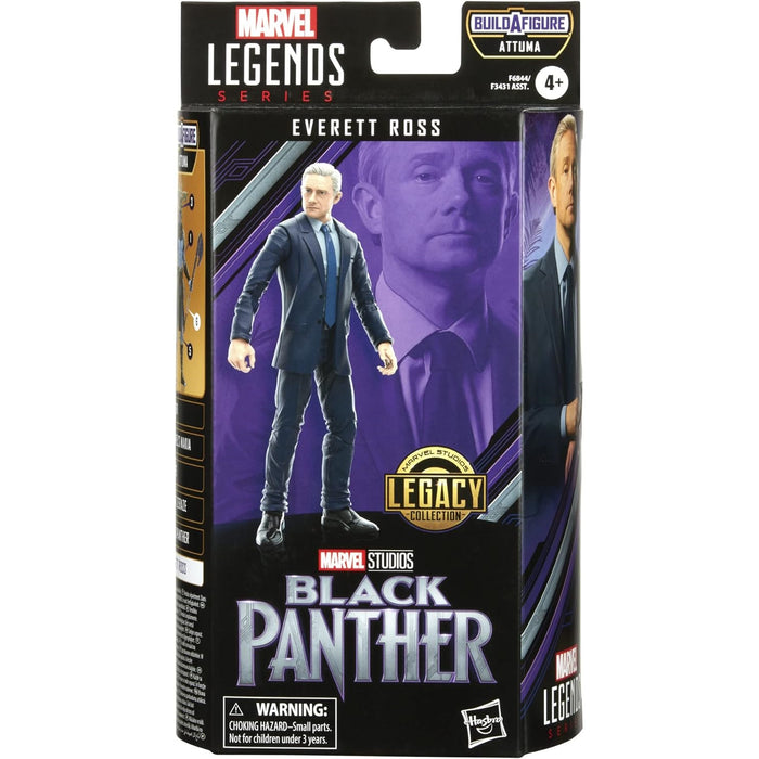 Marvel Legends Series: Black Panther - Everett Ross 6-Inch Action Figure [Toys, Ages 4+]
