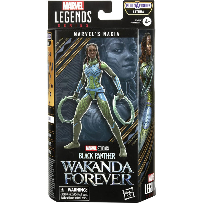 Marvel Legends Series: Black Panther Wakanda Forever - Marvel's Nakia 6-Inch Action Figure [Toys, Ages 4+]