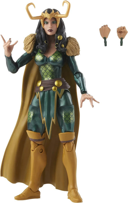Marvel Legends Series: Loki Agent of Asgard 6-inch Retro Packaging Action Figure with 2 Accessories [Toys, Ages 4+]