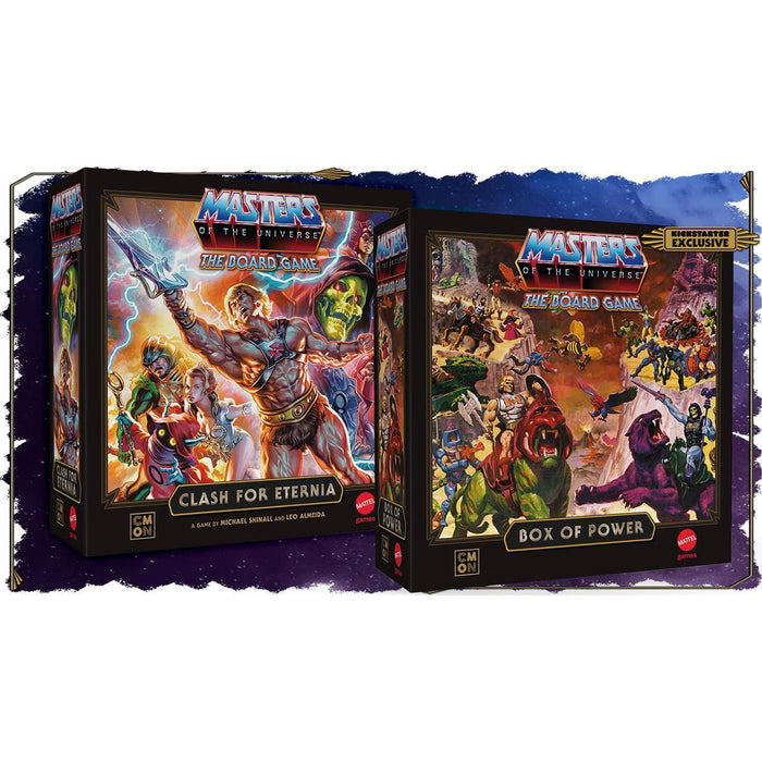 Masters of the Universe: The Board Game - Clash For Eternia  - I Have The Power Kickstarter Exclusive Bundle [Board Game, 1-5 Players]