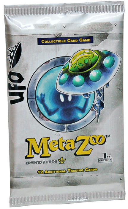 MetaZoo: Cryptid Nation TCG - UFO 1st Edition Booster Box - 36 Packs [Card Game, 2-6 Players]