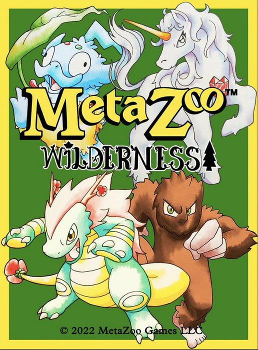 MetaZoo: Cryptid Nation TCG - Wilderness Release Event Box 1st Edition [Card Game, 2-6 Players]
