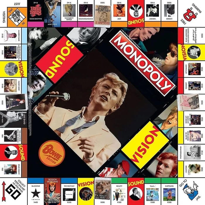 Monopoly: David Bowie - Collector's Edition [Board Game, 2-6 Players]