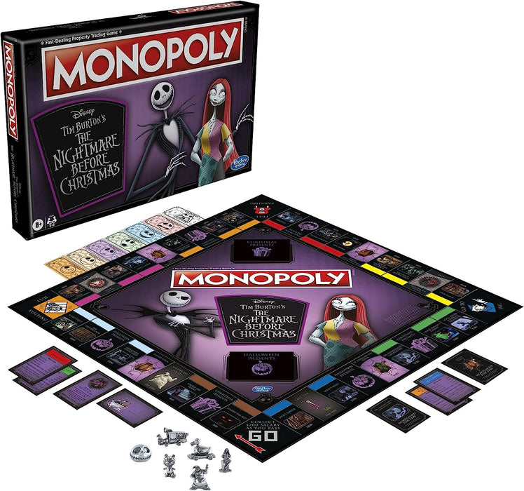 Monopoly: Disney Tim Burton's The Nightmare Before Christmas Edition [Board Game, 2-6 Players]