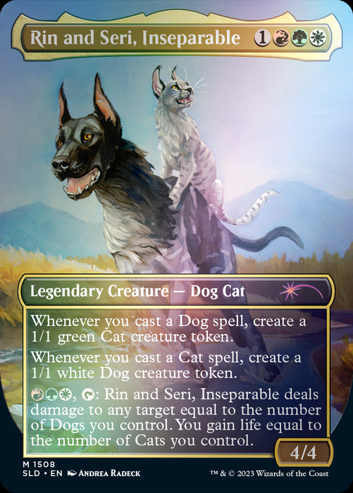 Magic: The Gathering TCG - Secret Lair Commander Deck - Raining Cats and Dogs Foil Edition