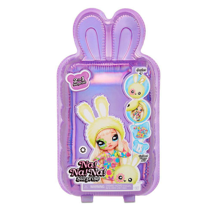 Na! Na! Na! Surprise 2-in-1 Fashion Doll and Plush Purse Series 4 - Bebe Groovy [Toys, Ages 3+]