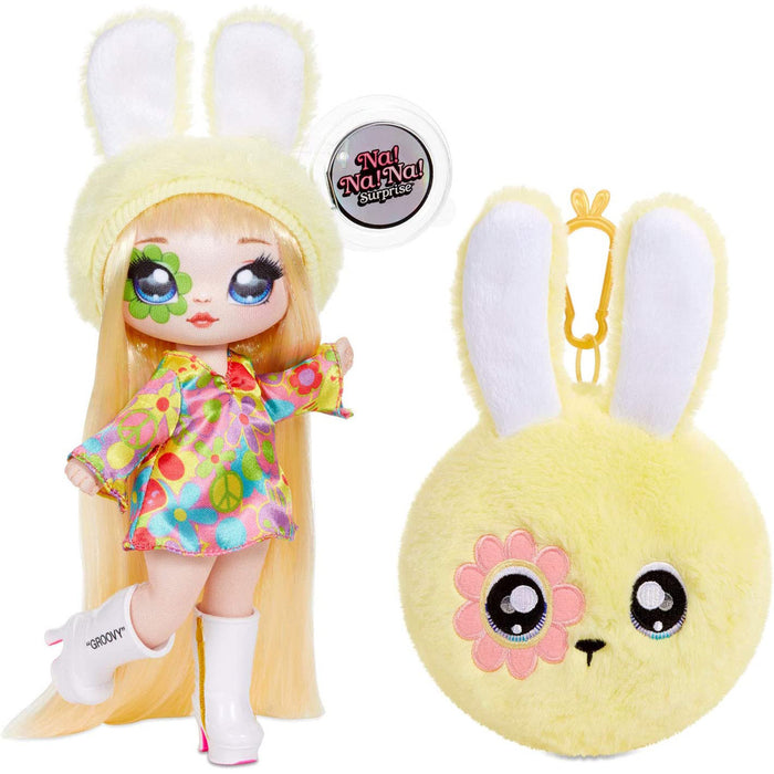 Na! Na! Na! Surprise 2-in-1 Fashion Doll and Plush Purse Series 4 - Bebe Groovy [Toys, Ages 3+]