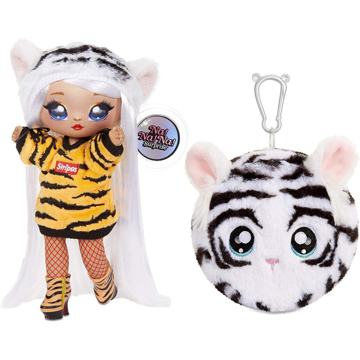 Na! Na! Na! Surprise 2-in-1 Fashion Doll and Plush Purse Series 4 - Bianca Bengal [Toys, Ages 3+]