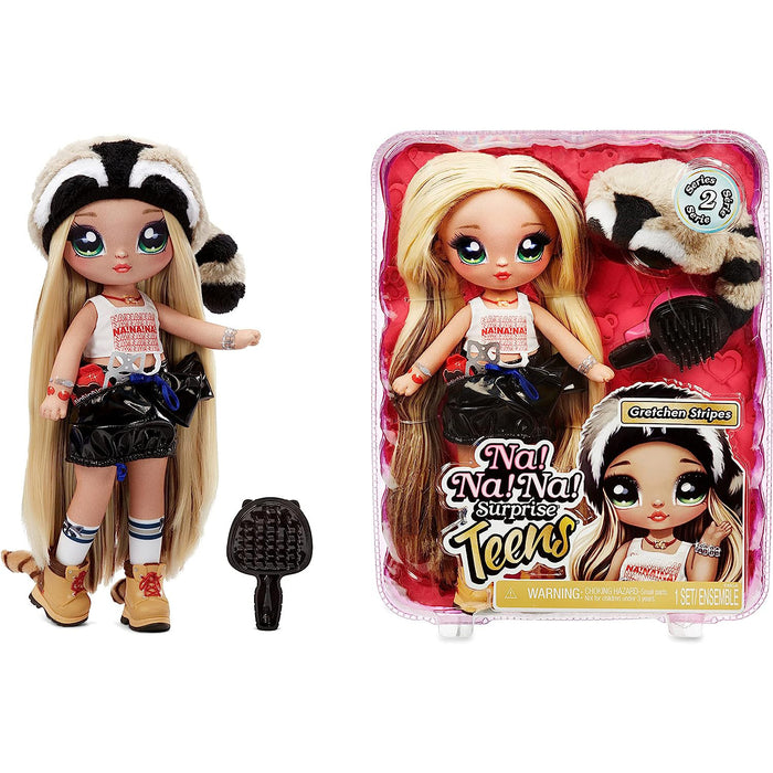 Na! Na! Na! Surprise Teens Fashion Doll - Gretchen Stripes [Toys
