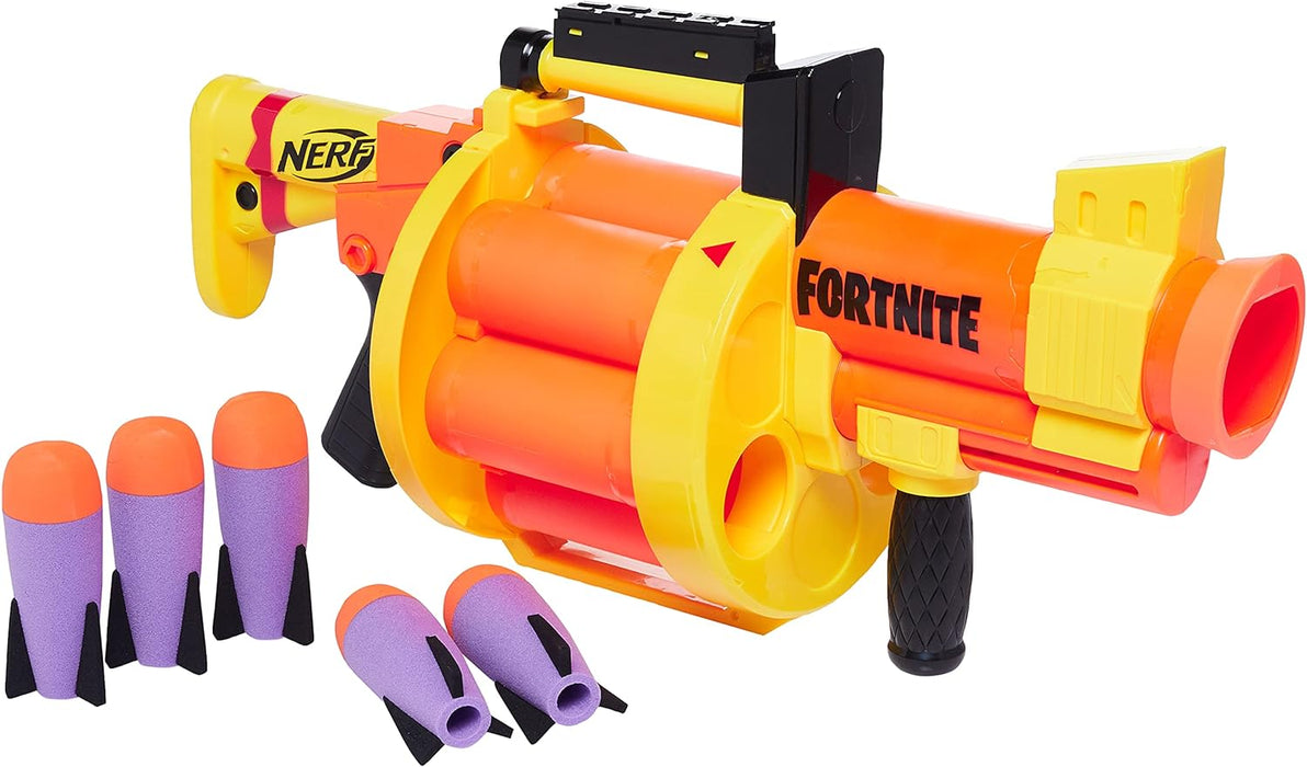 Nerf: Fortnite GL Rocket Firing Blaster [Toys, Ages 8+]