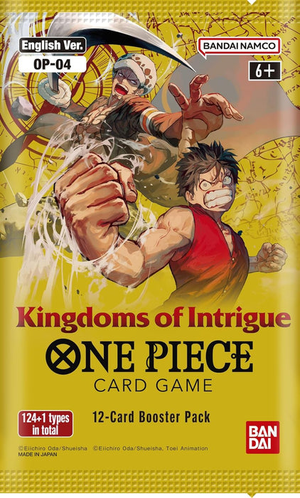 One Piece TCG: Kingdoms of Intrigue - Booster Box - 24 Packs [Card Game, 2 Players]