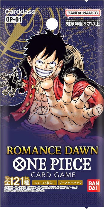 One Piece Card Game: Romance Dawn Booster Box - 24 Packs - Japanese [Card Game, 2 Players]