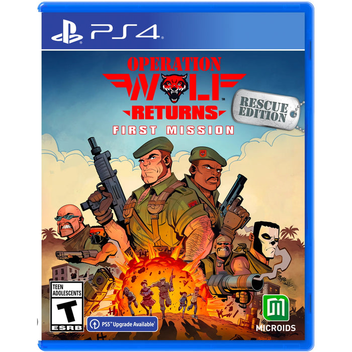 Operation Wolf Returns: First Mission - Rescue Edition [PlayStation 4]