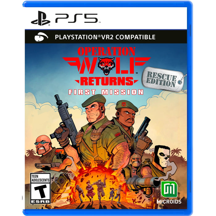 Operation Wolf Returns: First Mission - Rescue Edition [PlayStation 5 - PSVR2 Compatible]