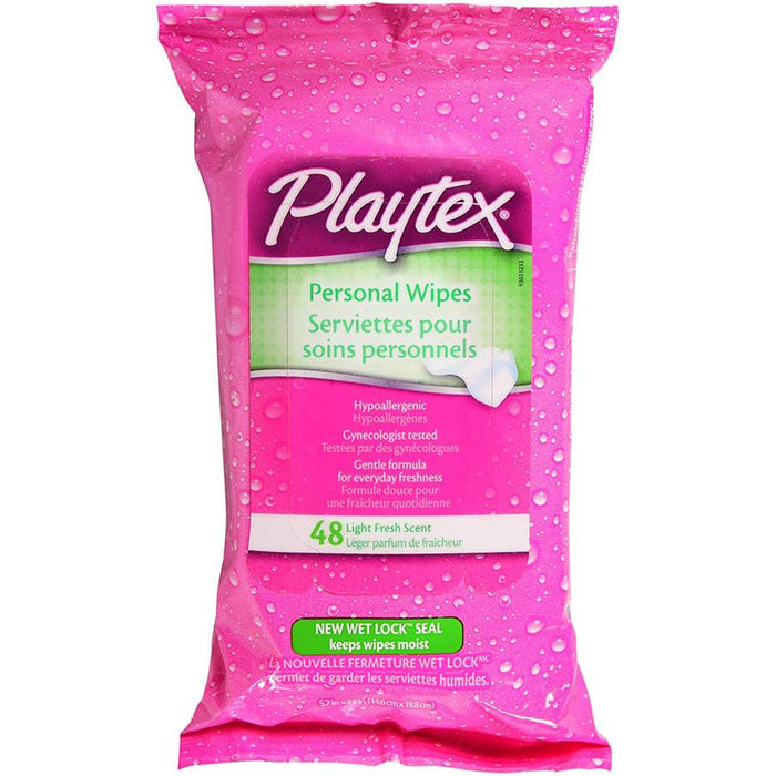 Playtex Personal Wipes - 1 Pack - 48 Wipes [Healthcare]
