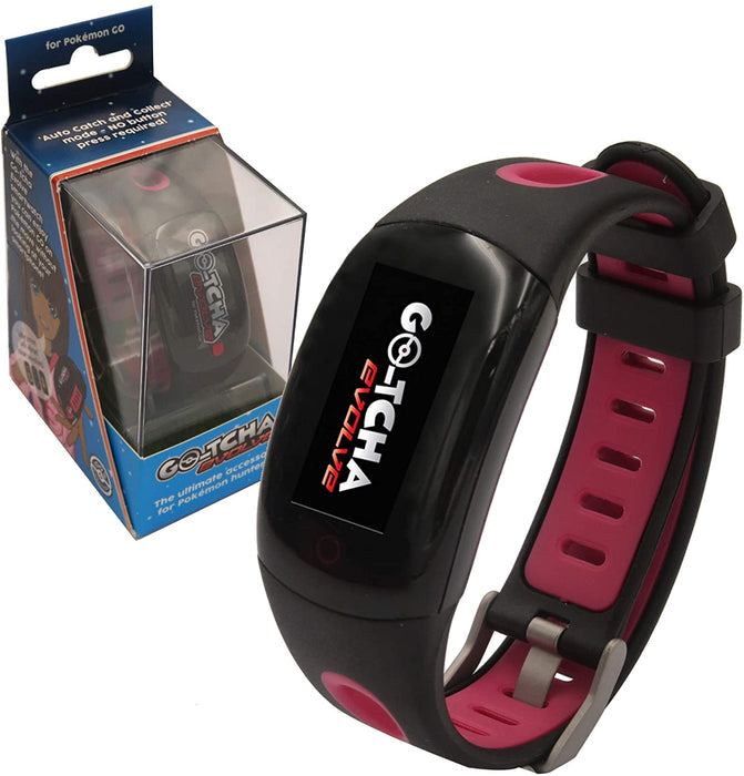 Datel Pokemon GO-TCHA Evolve Black/Pink Wristband For Pokemon Go - iPhone & Android [Toys]