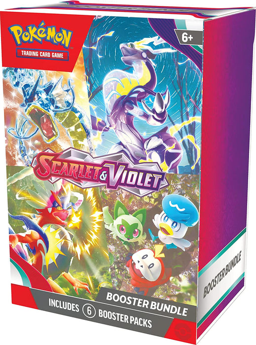 Pokemon TCG: Scarlet & Violet Booster Bundle - 6 Packs