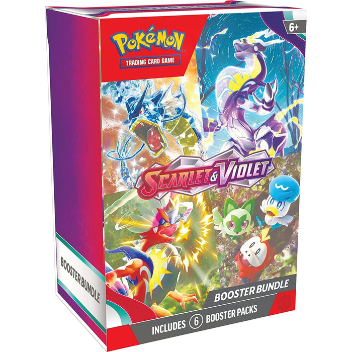 Pokemon TCG: Scarlet & Violet Booster Bundle - 6 Packs