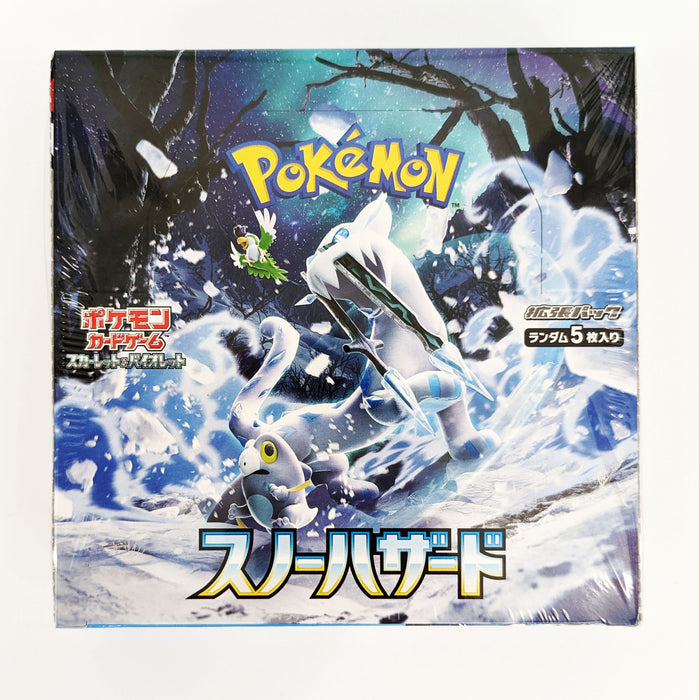 Pokemon TCG: Scarlet and Violet Snow Hazard Booster Box - 30 Packs - Japanese