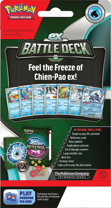 Pokemon TCG: Chien-Pao ex Battle Deck [Card Game, 2 Players]